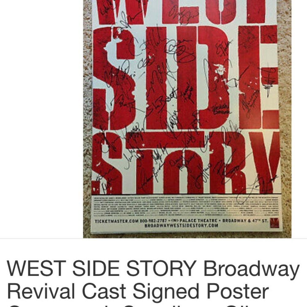 West Side Story:  2009 Broadway Musical Poster